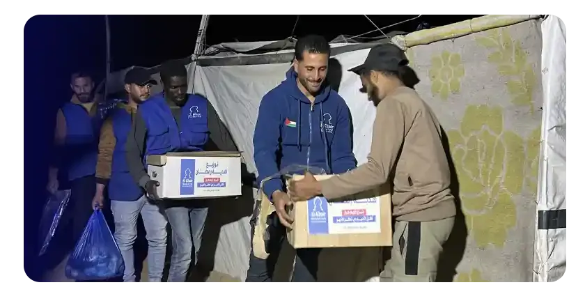 Ramadan Gift Packages Reach the Gaza Strip with Support from Qatar – Alkhair Foundation