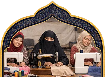 استعادة الكرامة والدخل للنساء النازحات